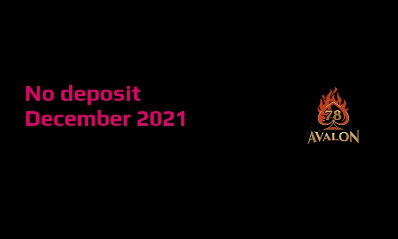 Casino Crystal New Avalon78 no deposit bonus December 2021