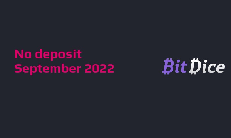 Casino Crystal New BitDice no deposit bonus – 10th of September 2022