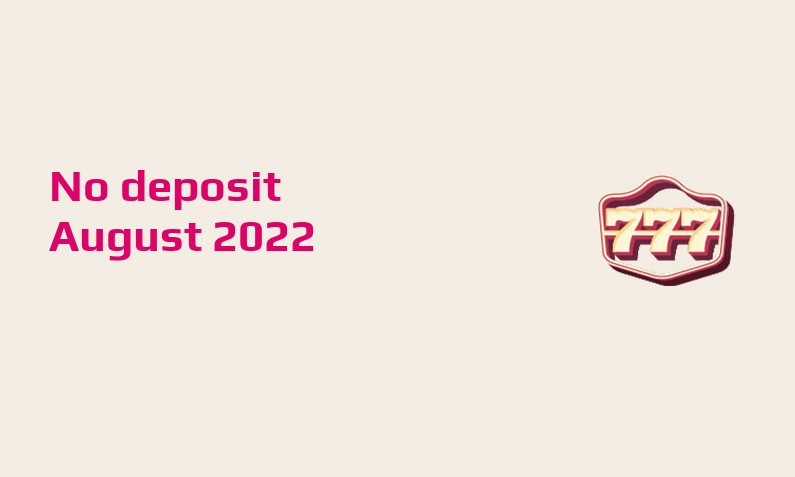 Casino Crystal New no deposit bonus from 777 Casino 8th of August 2022