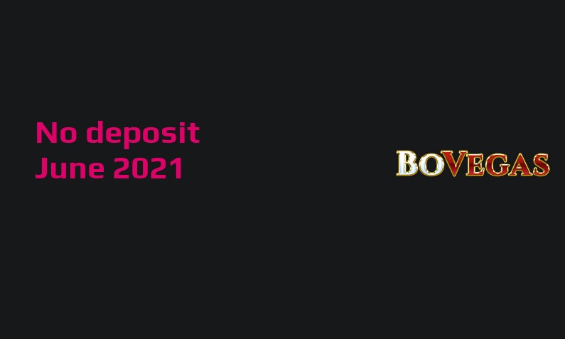 Casino Crystal New no deposit bonus from BoVegas Casino – 9th of June 2021