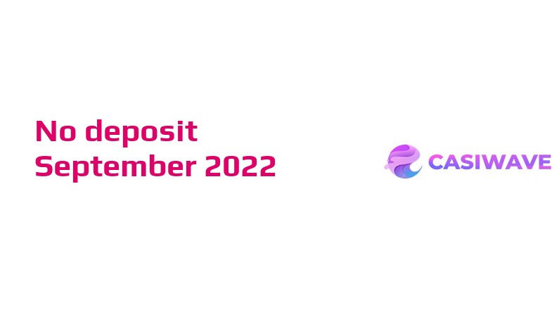Casino Crystal New no deposit bonus from CasiWave, today 24th of September 2022