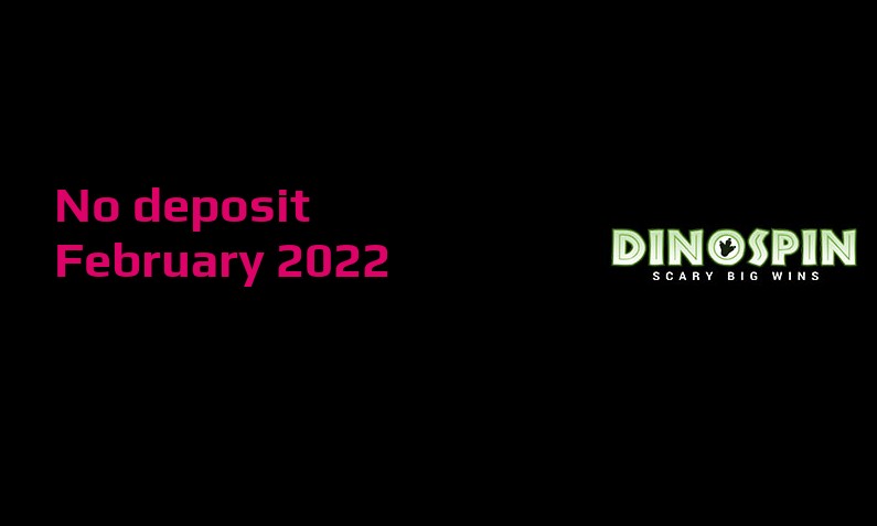 Casino Crystal New no deposit bonus from DinoSpin 8th of February 2022