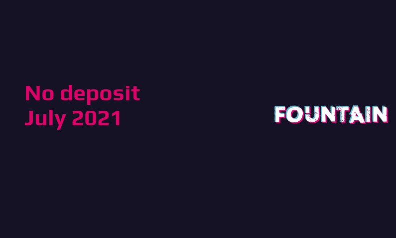 Casino Crystal New no deposit bonus from Fountain 23rd of July 2021