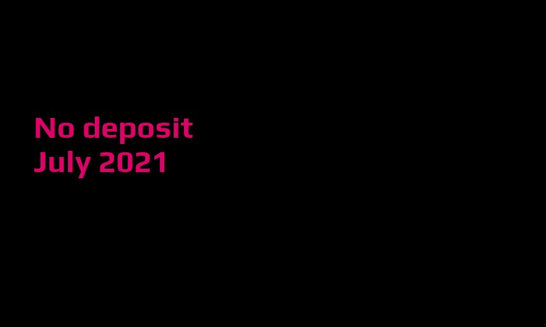 Casino Crystal New no deposit bonus from Golden Lady – 24th of July 2021