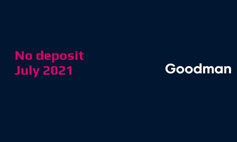 Casino Crystal New no deposit bonus from Goodman July 2021