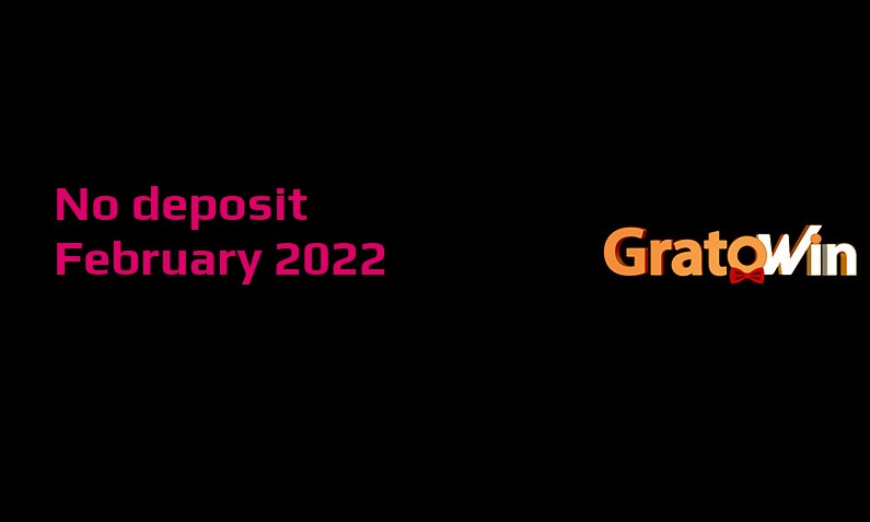 Casino Crystal New no deposit bonus from GratoWin Casino February 2022