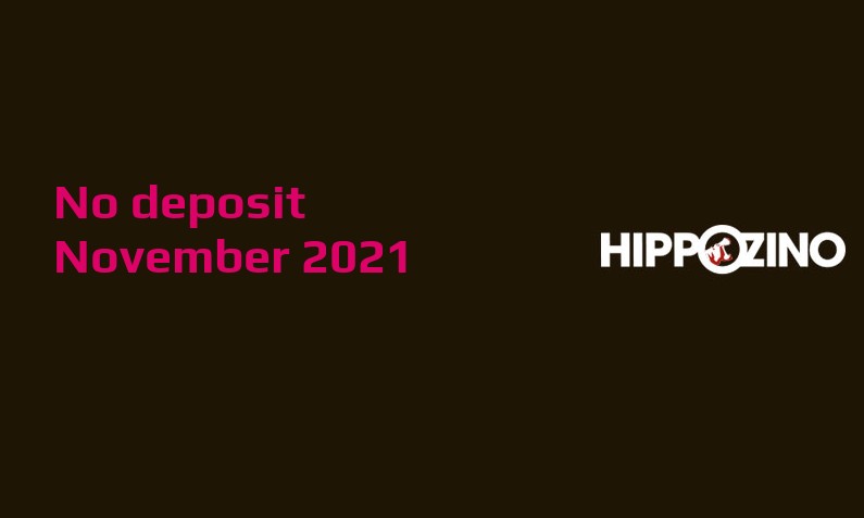 Casino Crystal New no deposit bonus from HippoZino Casino November 2021