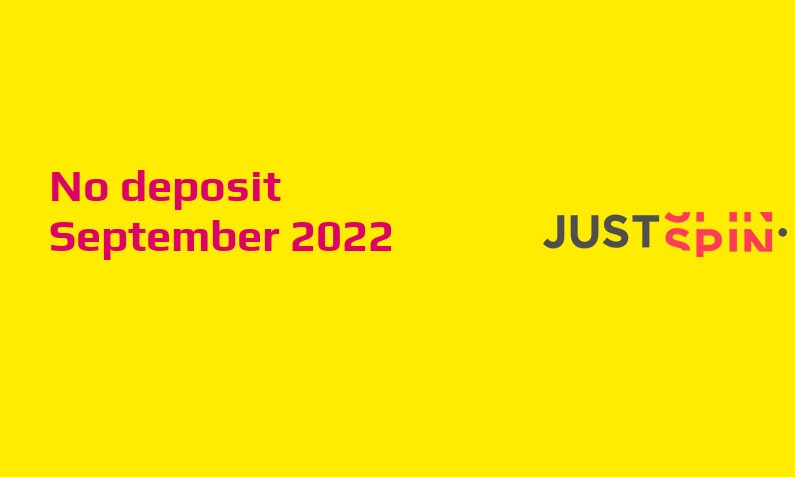 Casino Crystal New no deposit bonus from JustSpin 11th of September 2022