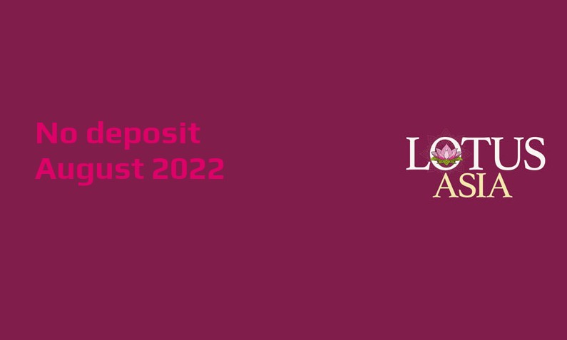 Casino Crystal New no deposit bonus from Lotus Asia Casino 22nd of August 2022