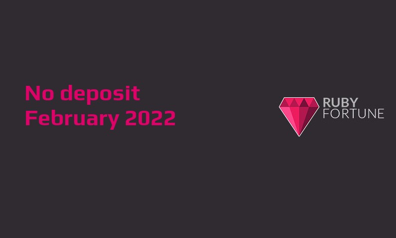 Casino Crystal New no deposit bonus from Ruby Fortune Casino February 2022