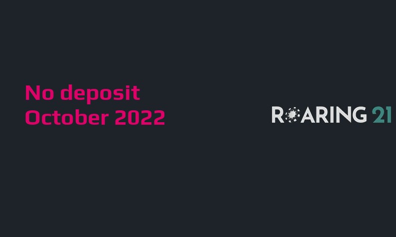 Casino Crystal New Roaring21 Casino no deposit bonus 2nd of October 2022