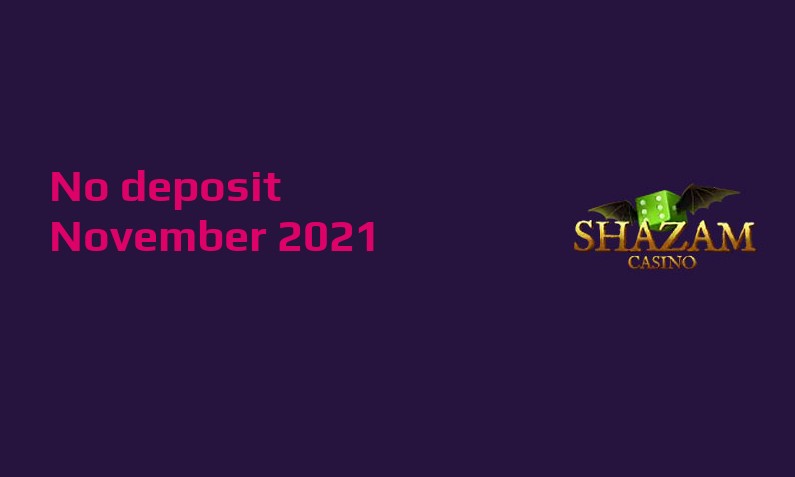 Casino Crystal New Shazam no deposit bonus November 2021